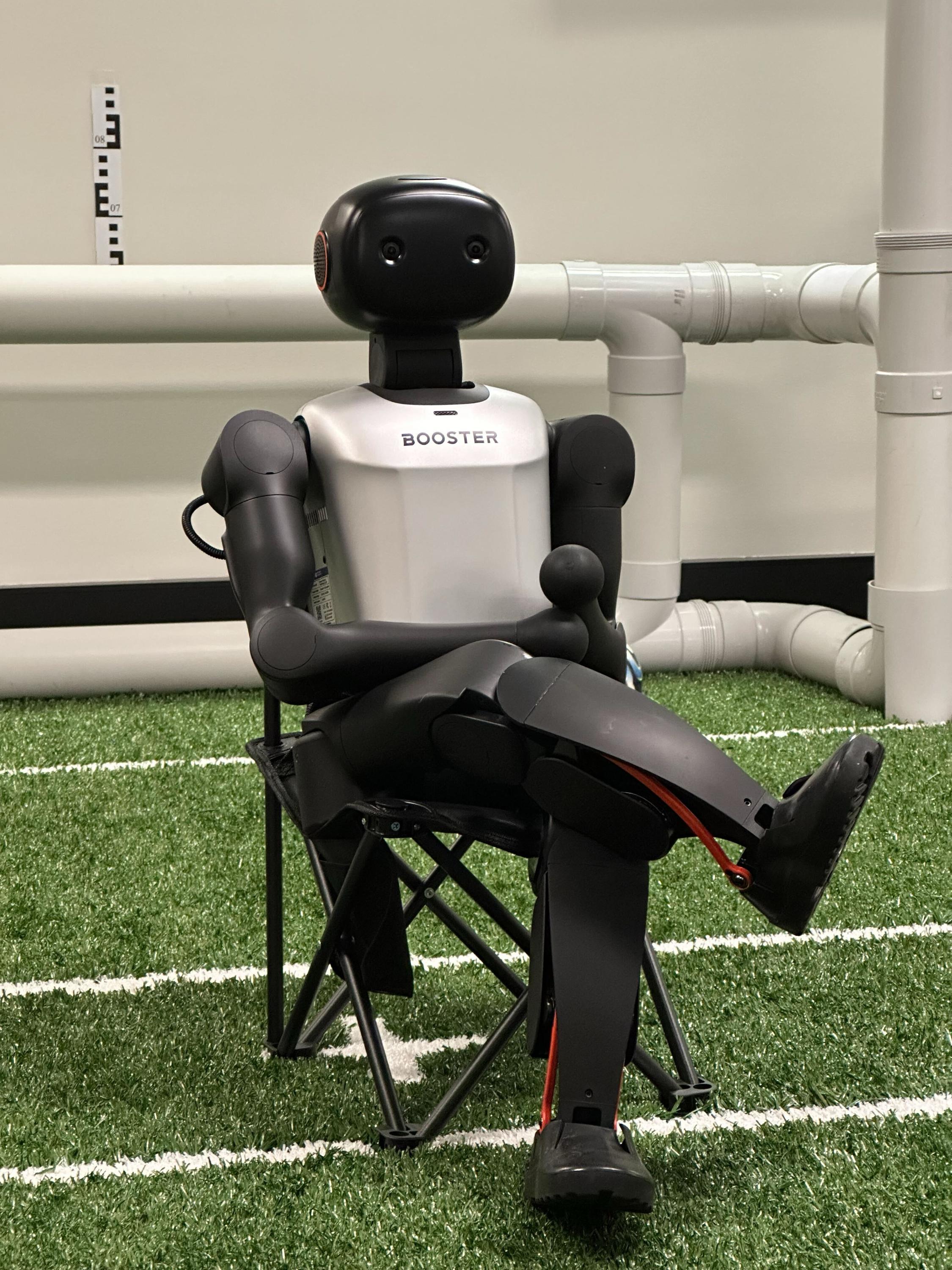 NUbots robot running on the Jetson platform